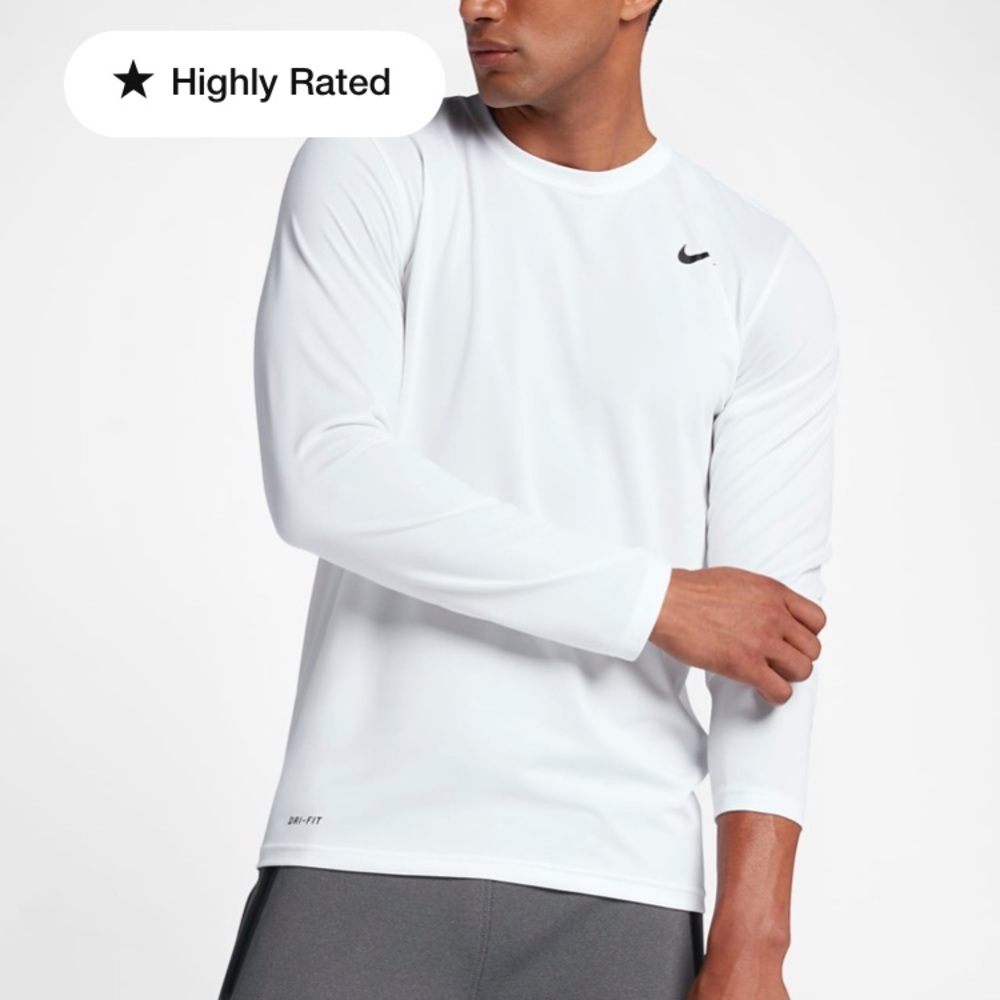 Nike Men's Long Sleeve Navy Athletic Legend Tee